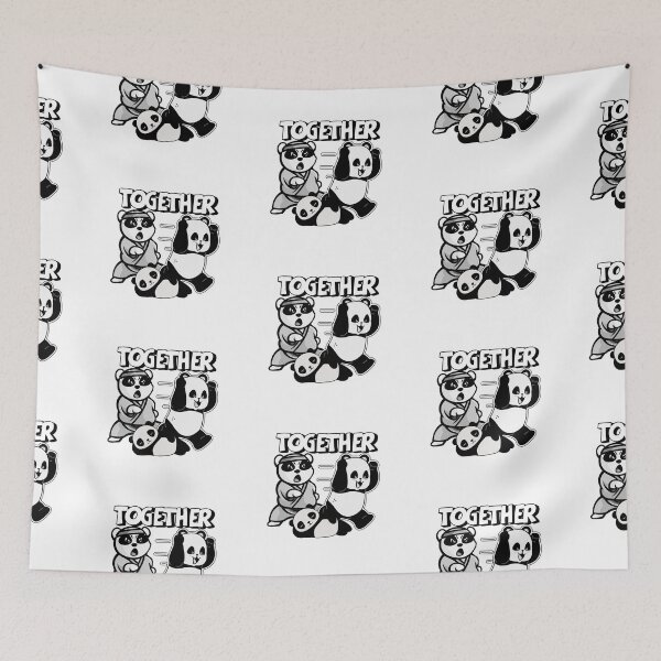 Item preview, Together Forever | Bear friendship designed and sold by Fanatic Nerd.