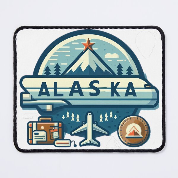 Item preview, Alaska airlines emblem united aviation designed and sold by Expressions-Sel.