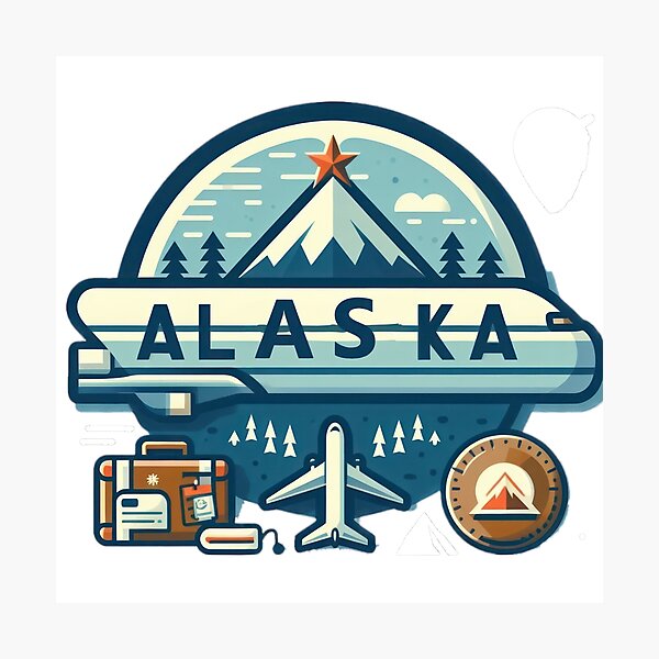 Item preview,  Alaska airlines  emblem united aviation designed and sold by Expressions-Sel.