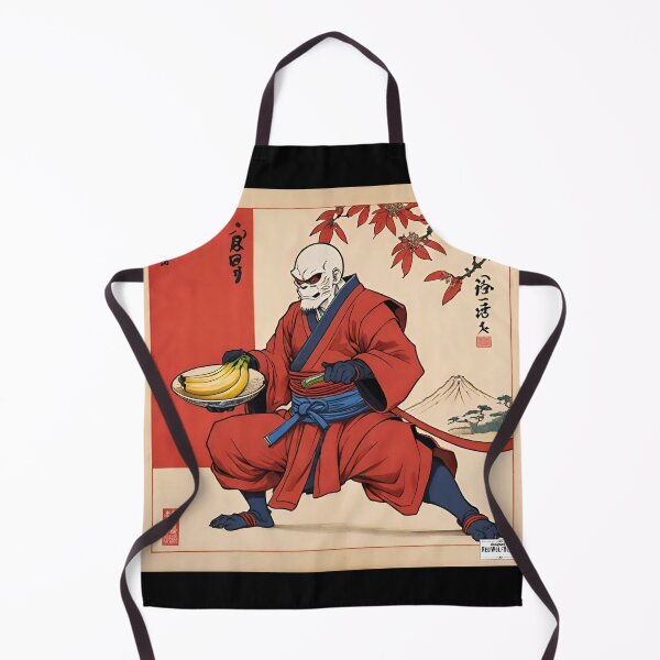 Item preview, Banana Ninja red Japan style 2 designed and sold by RedWolfDisigne.