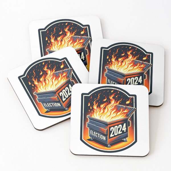 Item preview, Election 2024 is a Dumpster Fire designed and sold by BrinaandPops.