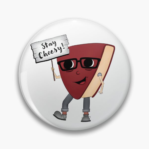 Item preview, Stay Cheesy! designed and sold by TheFoxandOwl.