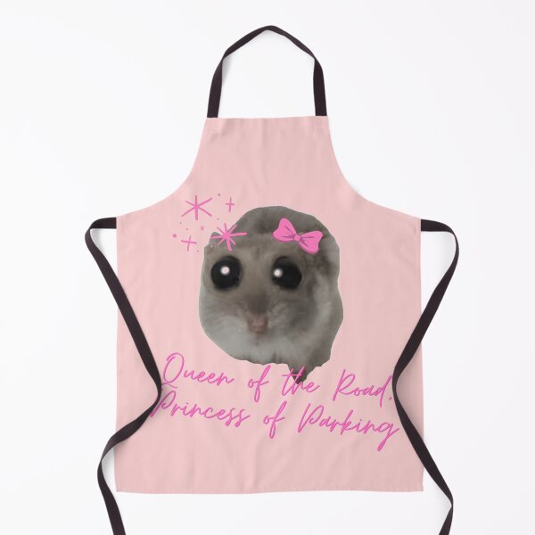 Item preview, Queen of the Road, Princess of Parking: Sad Hamster Meme Cute Gifts for Girls, Friends, Girlfriends – A Funny Coquette Collection designed and sold by BrooklynRhodes.