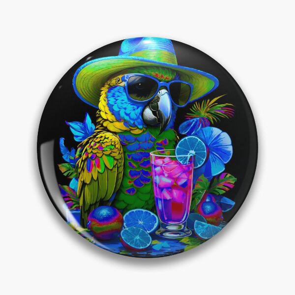 Item preview, Parrot Happy Bird in Paradise Refreshing Lime Juice designed and sold by MindWave THC.