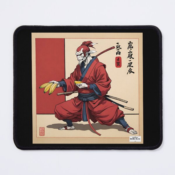 Item preview, Banana Ninja red Japan style 4 designed and sold by RedWolfDisigne.