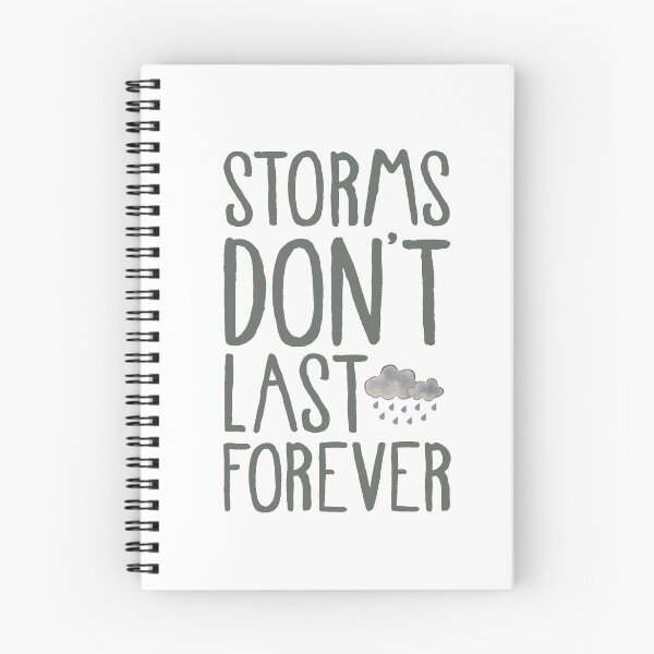 Item preview, Storms Don't Last Forever designed and sold by Elena  O'Neill.