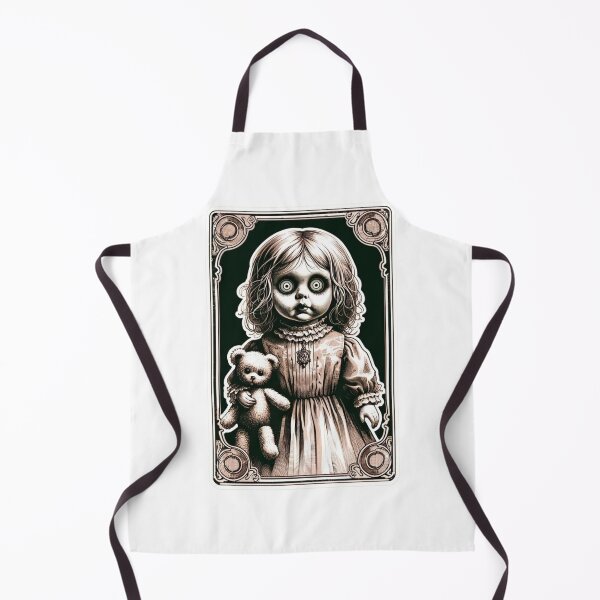 Item preview, Creepy Porcelain Doll Vintage designed and sold by BrinaandPops.