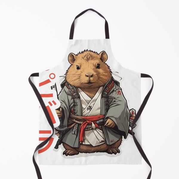 Item preview, capybara japan samurai designed and sold by ESEMMA STUDIOS ARROD.