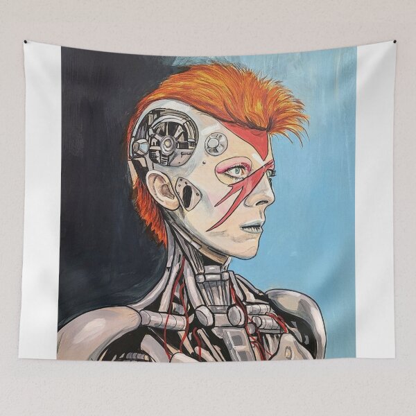Item preview, Bowie borg designed and sold by Patrick Ennis.