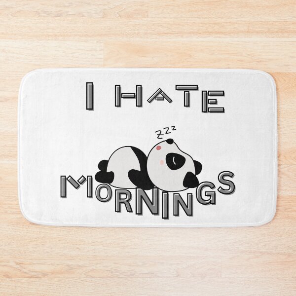 Item preview, Anti-Morning Bear, A.M. Antipathy Tee, Sunrise Sulk Gift designed and sold by Terry-Salsa.