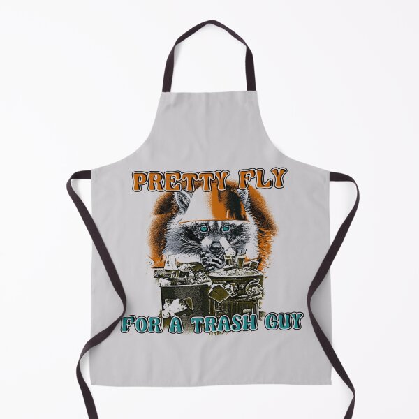 Item preview, Pretty Fly For A Trash Guy - Funny Raccoon Meme designed and sold by DragonScar.