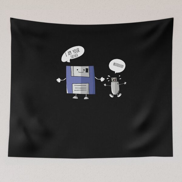 Item preview, USB Floppy I Am Your Father V2 designed and sold by TeeTimeGuys.