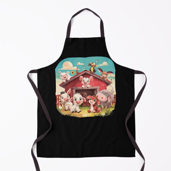 Item preview, Funny Animals on the Farm.Cows,Pigs,Chickens,Goats designed and sold by elnexshop.