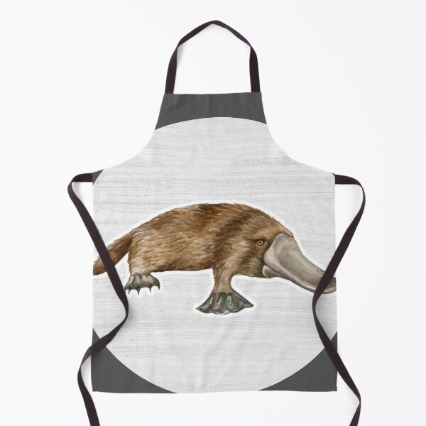 Item preview, Platypus Watercolor Drawing designed and sold by LivingColorful.