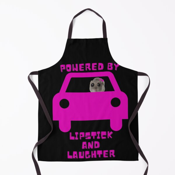 Item preview, Powered by Lipstick and Laughter: Sad Hamster Funny Coquette Collection - Cute Gifts for Girls, Friends, and Girlfriends designed and sold by BrooklynRhodes.