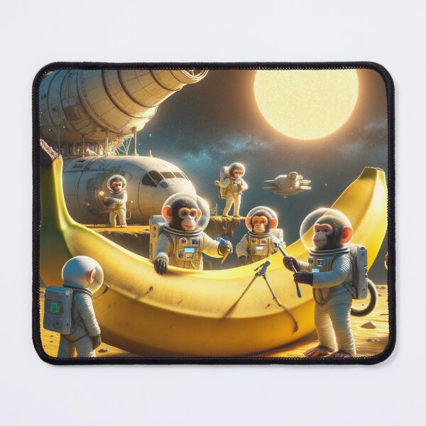 Item preview, Group of monkey astronauts in space suits, equipped with the latest technology designed and sold by AndreaMart.
