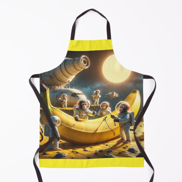 Item preview, Group of monkey astronauts in space suits, equipped with the latest technology designed and sold by AndreaMart.
