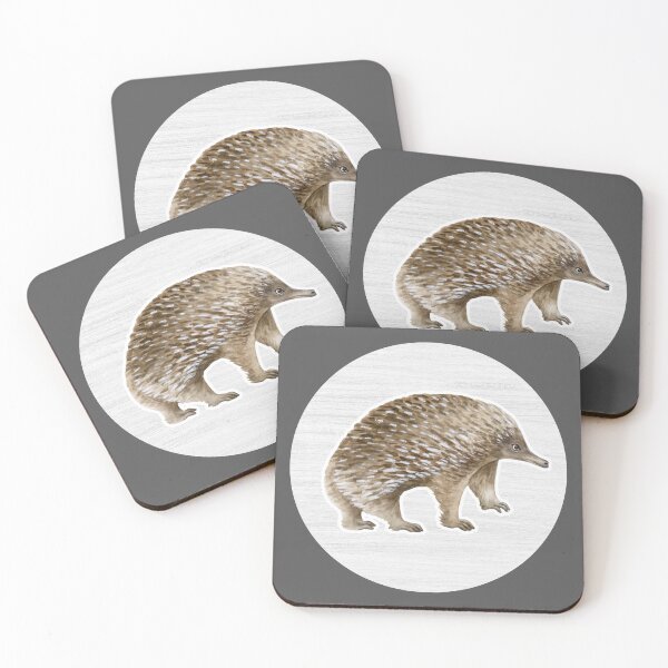 Item preview, Echidna Watercolor Drawing designed and sold by LivingColorful.