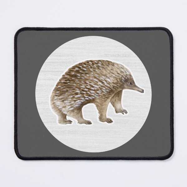 Item preview, Echidna Watercolor Drawing designed and sold by LivingColorful.