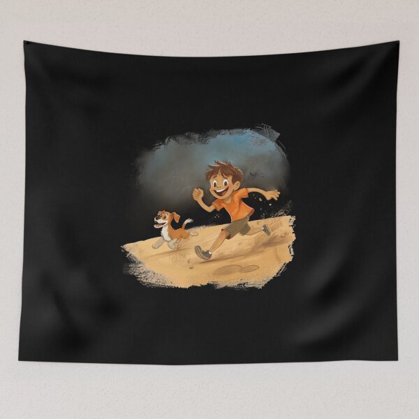Item preview, Dog My Best Friend. Funny Animals. Playing with the Dog designed and sold by elnexshop.