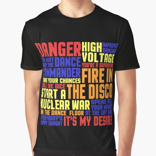 You Must Obey The Dance Commander Graphic T-Shirt