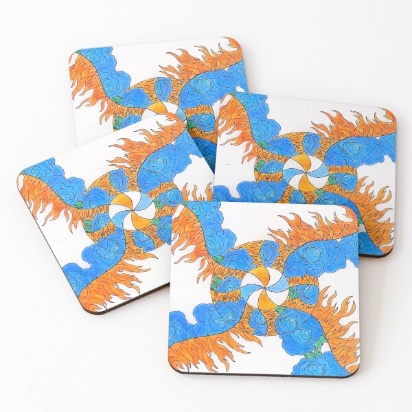 Item preview, Flames & Flora designed and sold by VisionaryHarbor.