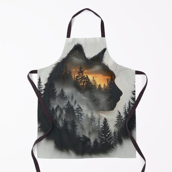 Item preview, Double Exposure Cat designed and sold by FrostyFrisby.