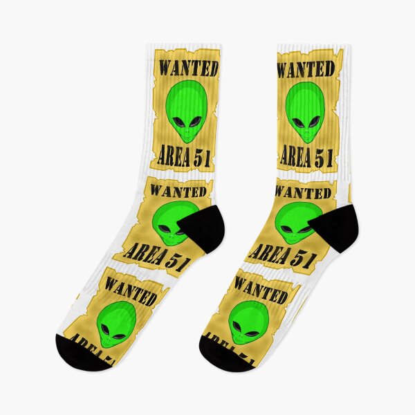 Item preview, Wanted  Alien Area 51 designed and sold by TheEndDesign.
