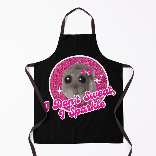 Item preview, I Don't Sweat, I Sparkle: Sad Hamster Funny Coquette - Cute Gifts for Girls, Friends, and Girlfriends designed and sold by BrooklynRhodes.