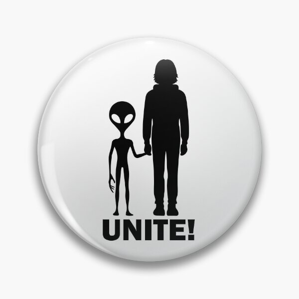 Item preview, Humans and aliens unite designed and sold by dragonsfortea.