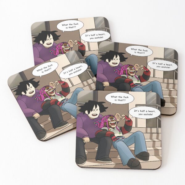 Item preview, TOON! Nina and Jeff the Killer designed and sold by mason_adrift.
