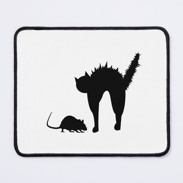 Item preview, Funny Cat Scared of Rat designed and sold by LyricsWear.