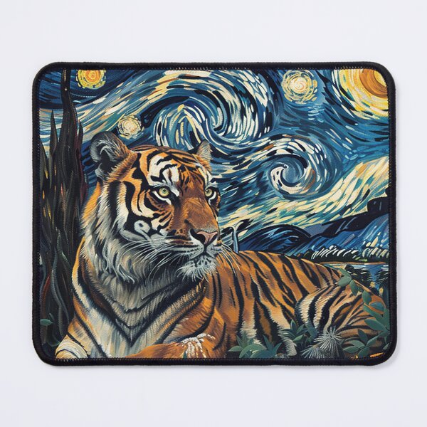 Item preview, Starry Night Tiger designed and sold by Pat Fish.