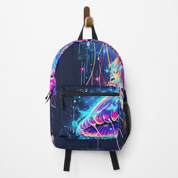 Item preview, Colorful Glowing Jelly Fish designed and sold by FrostyFrisby.