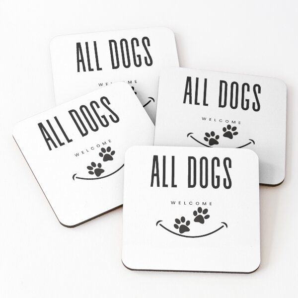 Item preview, Dogs Welcome Canine pet friendly  designed and sold by santoshputhran.