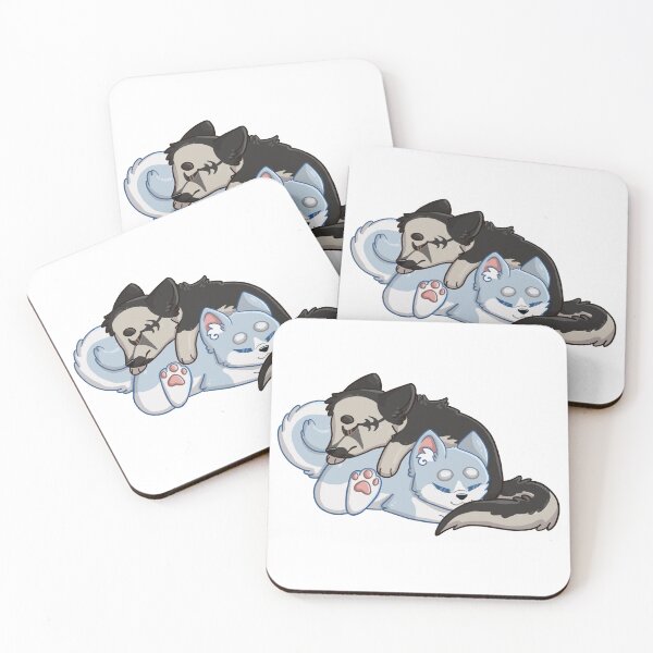 Item preview, Sleepy Puppy: Weed and Jerome designed and sold by WistfulWorldArt.