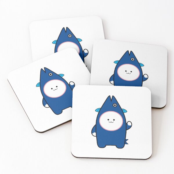Item preview, cute blue fish character in Ocean designed and sold by SweetTravels.