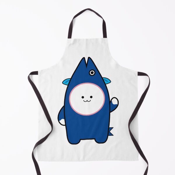Item preview, cute blue fish character in Ocean designed and sold by SweetTravels.