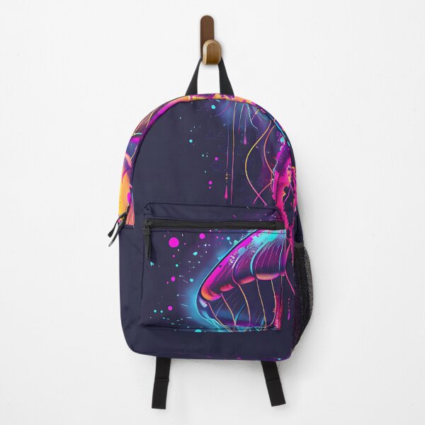 Item preview, Colorful Glowing Jelly Fish designed and sold by FrostyFrisby.