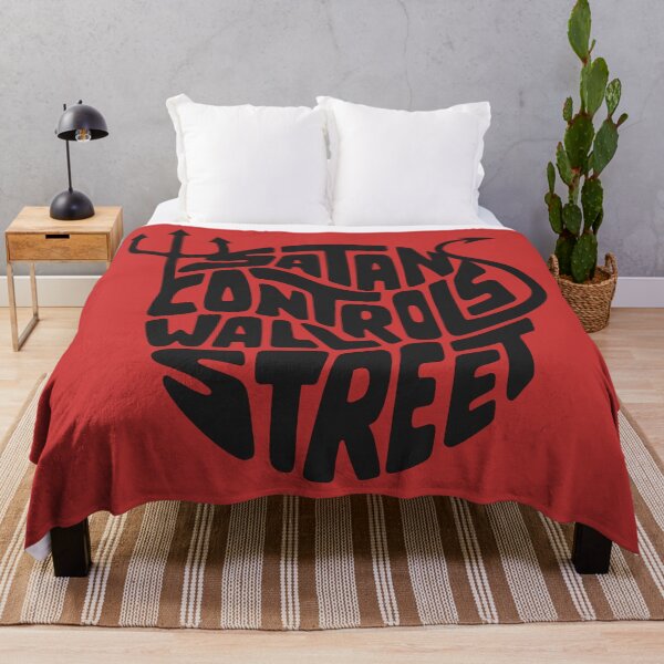 Item preview, Satan Controls Wall Street designed and sold by Unhinged Heather.