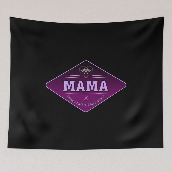 Item preview, Mama Strong Loving Unstoppable Love Heart Racing Checkered Flag Mothers Day Mom Mother  designed and sold by CarantinedChaos.