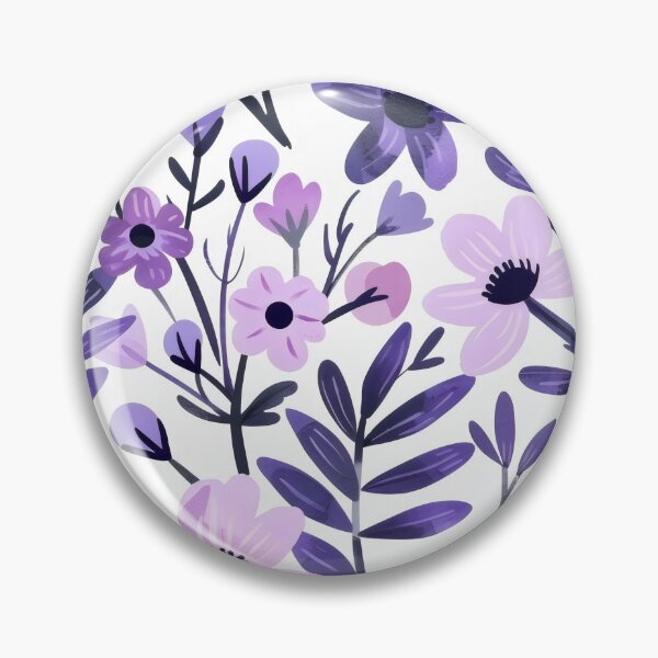 Item preview, Purple Floral Pattern designed and sold by CulturalVibes.