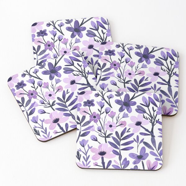 Item preview, Purple Floral Pattern designed and sold by CulturalVibes.