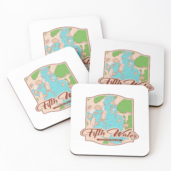 Item preview, Fifth Water Hot Springs Trail – Utah hiking designed and sold by Moritz Schwäble.