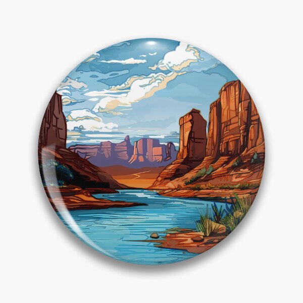 Artikelvorschau, Colorado River-Impression entworfen und verkauft von TriianDancer.