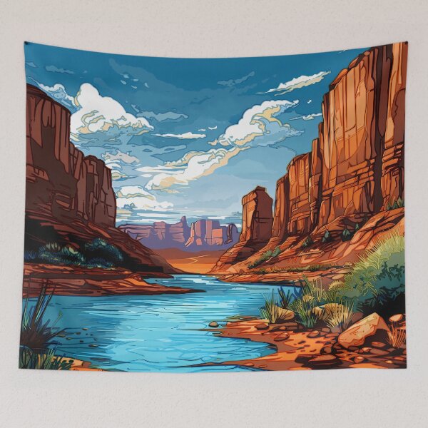 Artikelvorschau, Colorado River-Impression entworfen und verkauft von TriianDancer.