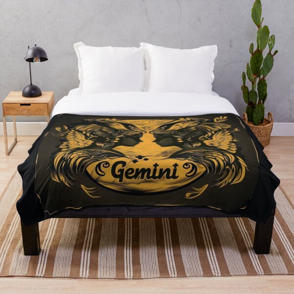 Item preview, Vintage Style Gemini Zodiac Sign designed and sold by AiHead.