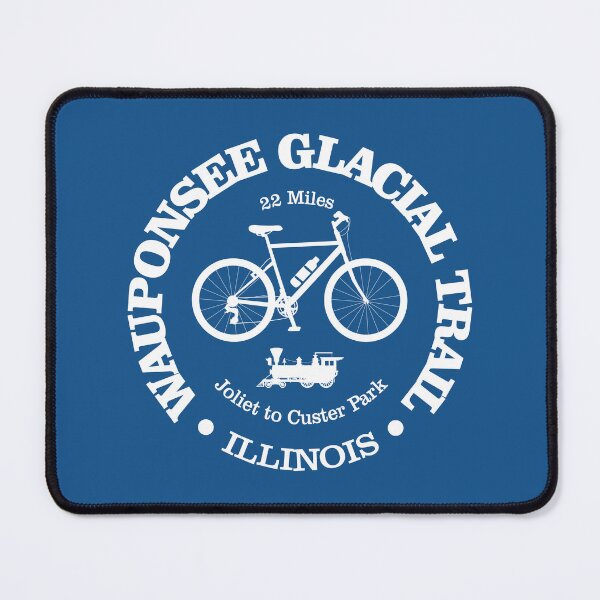 Item preview, Wauponsee Glacial Trail (Cycling) designed and sold by curranmorgan.