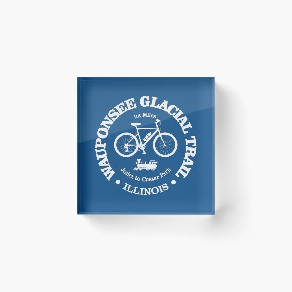 Item preview, Wauponsee Glacial Trail (Cycling) designed and sold by curranmorgan.