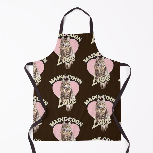 Item preview, Maine Coon Cat Love, Maine Coon Cat designed and sold by Mariana Piana.